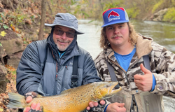 River fishing magic in New York state!